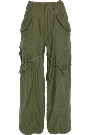 R13 Cotton cargo trousers