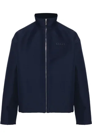 Gucci Embroidered-logo jacket