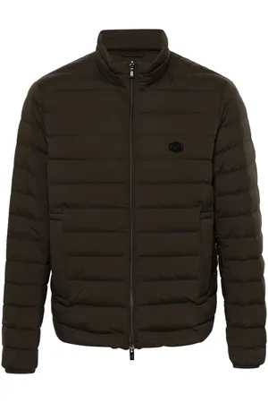 Emporio Armani Logo-patch puffer jacket