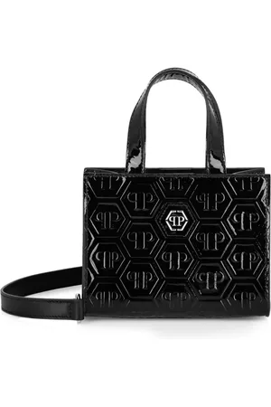 Philipp Plein Monogram patent tote bag
