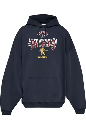 Vetements Logo-embroidered hoodie