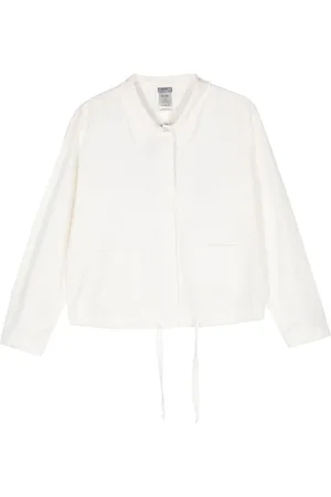 KRISTENSEN DU NORD Frayed denim jacket