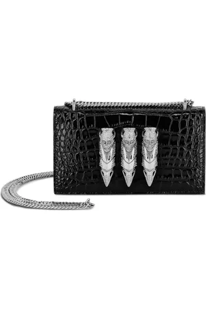 Philipp Plein Crocodile-embossed shoulder bag