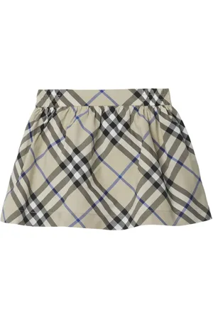 Burberry Check cotton skirt