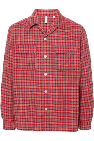 Sunflower Plaid-check shirt