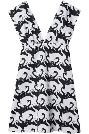 Burberry Swan cotton dress
