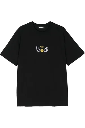 BARROW Logo-flocked T-shirt
