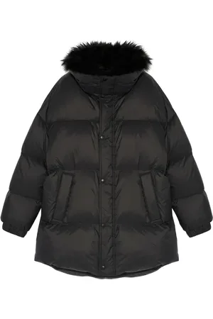 YVES SALOMON Padded-design coat