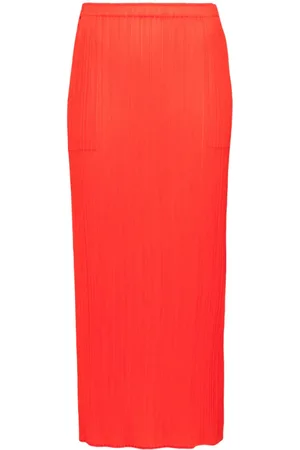 PLEATS PLEASE ISSEY MIYAKE Monthly Colors : April midi skirt