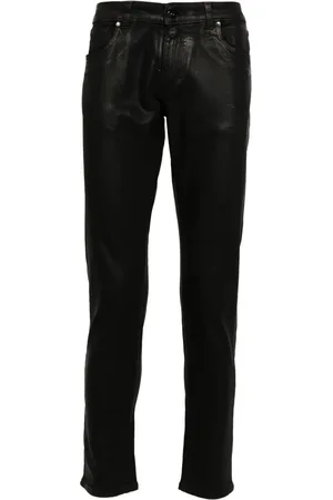 SALVATORE SANTORO Coated jeans