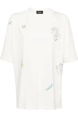 We11 Done Rhinestone T-shirt
