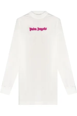 Palm Angels Logo-print T-shirt dress