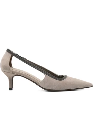 Brunello Cucinelli 50mm City pumps