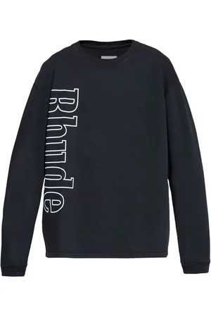 Rhude Logo-print cotton sweatshirt