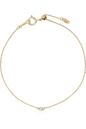 PERSÉE 18kt yellow and diamond chain bracelet