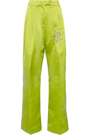Des Phemmes Sequin-crystal-embellished top