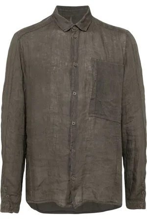 TRANSIT Patch pocket regular fir shirt