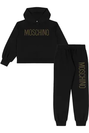 Moschino Logo-appliqué tracksuit set