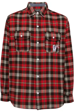 Billionaire Boys Club Logo-print check shirt