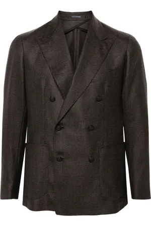 TAGLIATORE Mini check-pattern blazer