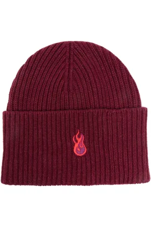 Vision Of Super Flame-embroidered beanie
