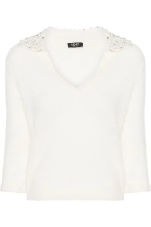 Liu Jo Bead-embellished sweater