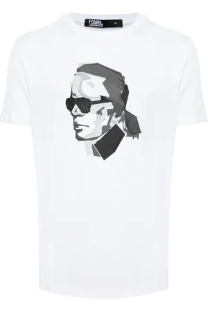 Karl Lagerfeld Graphic-print cotton T-shirt