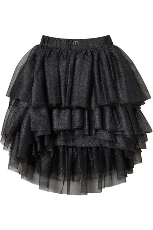 Twin-Set Lurex tulle skirt