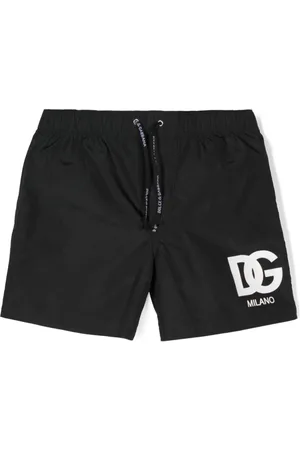 Dolce & Gabbana Logo-print swim shorts