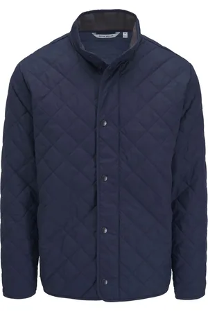 Peter Millar Diamond-quilt jacket