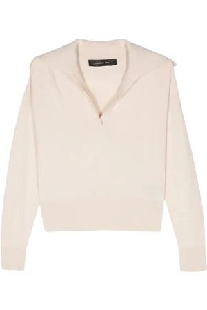 FEDERICA TOSI Knitted polo sweater