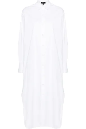 THEORY Shirt maxi dress