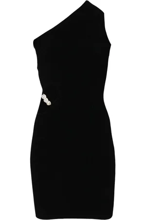 Moschino Faux-pearl detailing dress