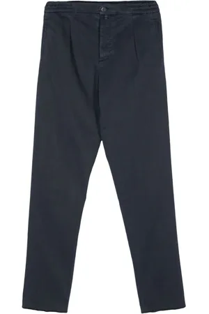 Kiton Logo-patch chinos