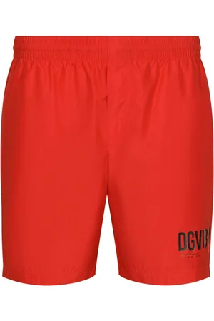 Dolce & Gabbana Logo-print swim shorts