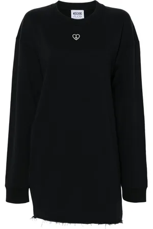 Moschino Logo-patch dress