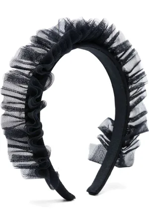 Il gufo Ruffle-trim headband