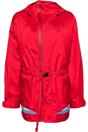 UNDERCOVER Zip up waist strap jacket