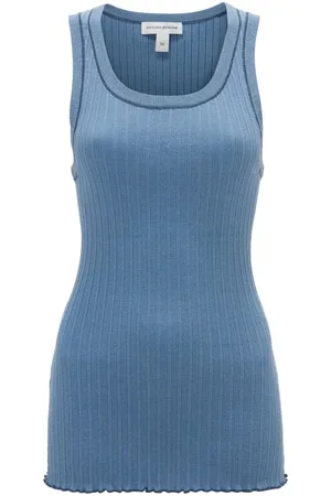 Victoria Beckham Striped fine-knit top
