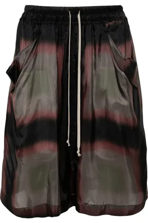 Rick Owens Abstract-print shorts