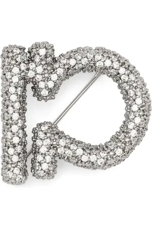 Jil Sander Omega-shaped brooch
