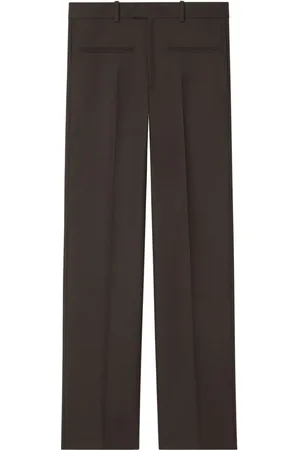 Courrèges Twill-weave straight-leg trousers