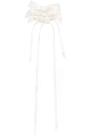 Simone Rocha Rosette Bow earrings