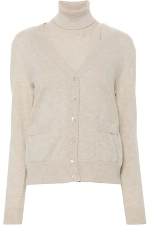 SEVENTY BY SERGIO TEGON Wool cardigan set
