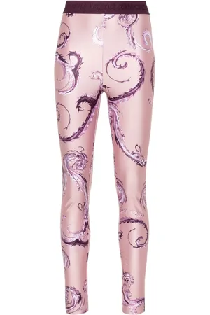 VERSACE Chromo Couture-print leggings