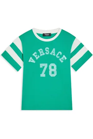 VERSACE Logo-stamped T-shirt