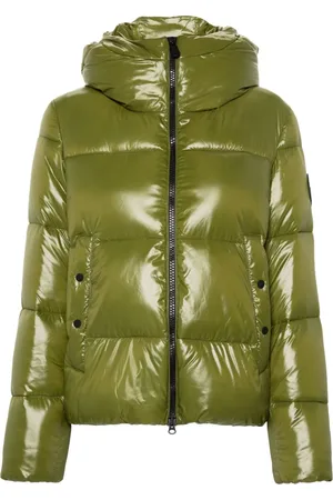 save the duck Logo-patch puffer jacket
