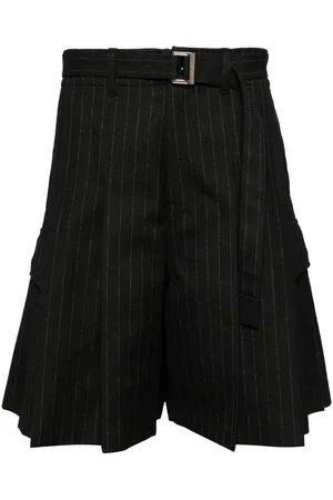 SACAI Belted shorts