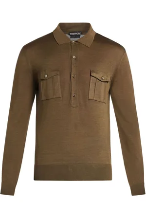 Tom Ford Fine-knit polo shirt