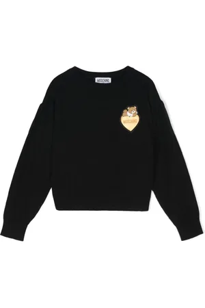 Moschino Teddy Bear-appliqué sweater